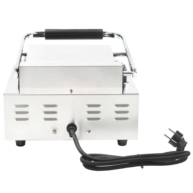 vidaXL kontaktgrill rozsdamentes acélból 1800 W 31 x 30,5 x 20 cm
