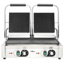 vidaXL dupla kontaktgrill rozsdamentes acélból 3600 W 57x30,5x20 cm