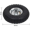 vidaXL 2 db targonca kerék gumiabroncs 4.10/3.50-4 (260x83)