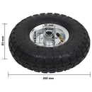 vidaXL 4 db targonca kerék gumiabroncs 4.10/3.50-4 (260x83)