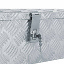 vidaXL ezüstszínű alumíniumdoboz 48,5 x 14 x 20 cm