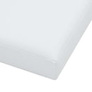 vidaXL 2 db fehér összecsukható műbőr tárolóülőke