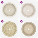 vidaXL krémszínű márvány mosdókagyló 40 x 12 cm