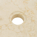 vidaXL krémszínű márvány mosdókagyló 40 x 12 cm