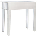 vidaXL tükrös MDF / üveg öltözőasztal ülőkével