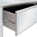vidaXL tükrös MDF / üveg öltözőasztal ülőkével
