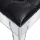 vidaXL tükrös MDF / üveg öltözőasztal ülőkével
