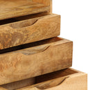 vidaXL tömör mangófa éjjeliszekrény 40 x 30 x 59,5 cm