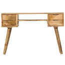 vidaXL tömör mangófa íróasztal 115 x 47 x 76 cm