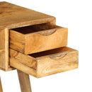 vidaXL tömör mangófa íróasztal 115 x 47 x 76 cm