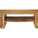 vidaXL tömör mangófa íróasztal 115 x 47 x 76 cm