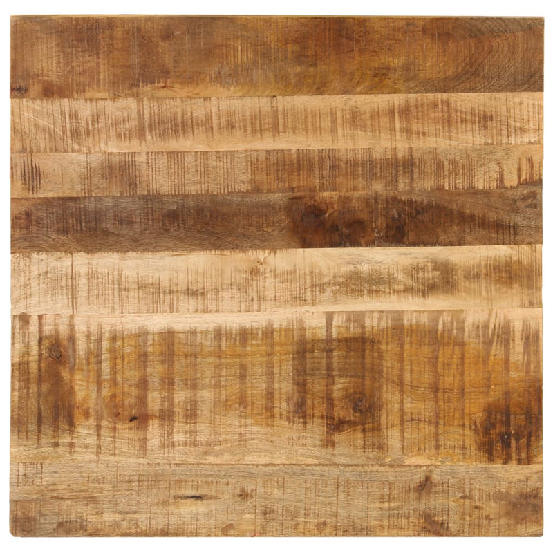 vidaXL tömör mangófa dohányzóasztal 80 x 80 x 40 cm
