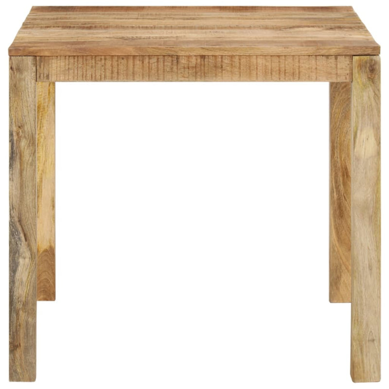 vidaXL tömör mangófa étkezőasztal 82 x 80 x 76 cm