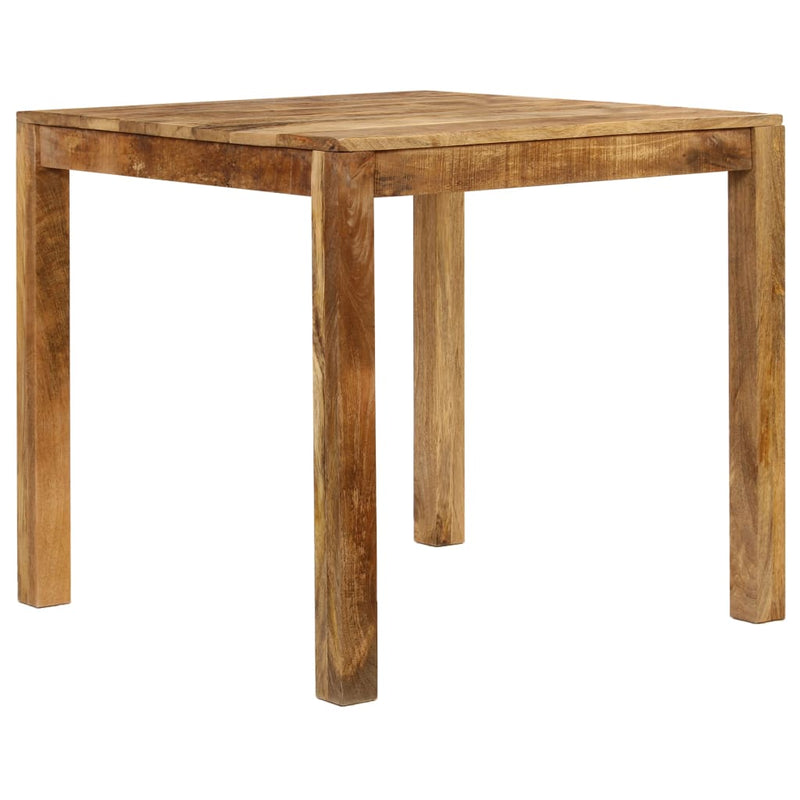 vidaXL tömör mangófa étkezőasztal 82 x 80 x 76 cm