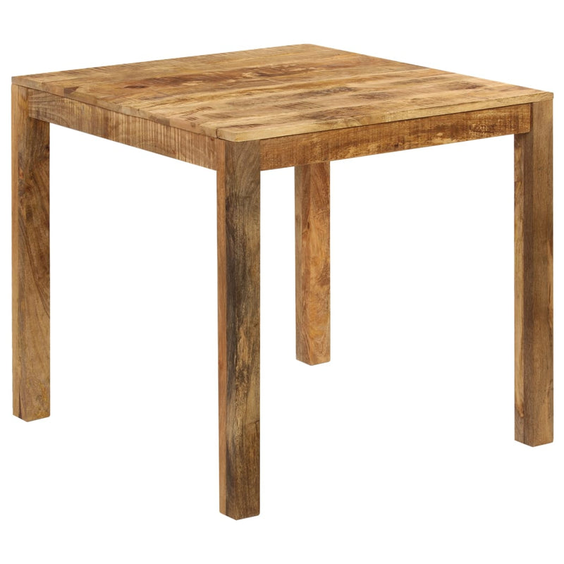 vidaXL tömör mangófa étkezőasztal 82 x 80 x 76 cm