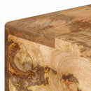 vidaXL tömör mangófa fiókos íróasztal 110 x 50 x 76 cm