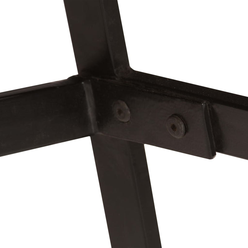 vidaXL tömör mangófa fiókos íróasztal 110 x 50 x 76 cm