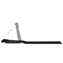 vidaXL 2 db fekete összecsukható acél és szövet napozómatrac