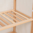 vidaXL 3-szintes ruhásszekrény 79 x 40 x 170 cm