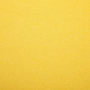 vidaXL sárga karfa nélküli szövetfotel