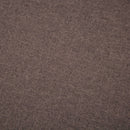 vidaXL L-alakú barna szövetkanapé 186 x 136 x 79 cm