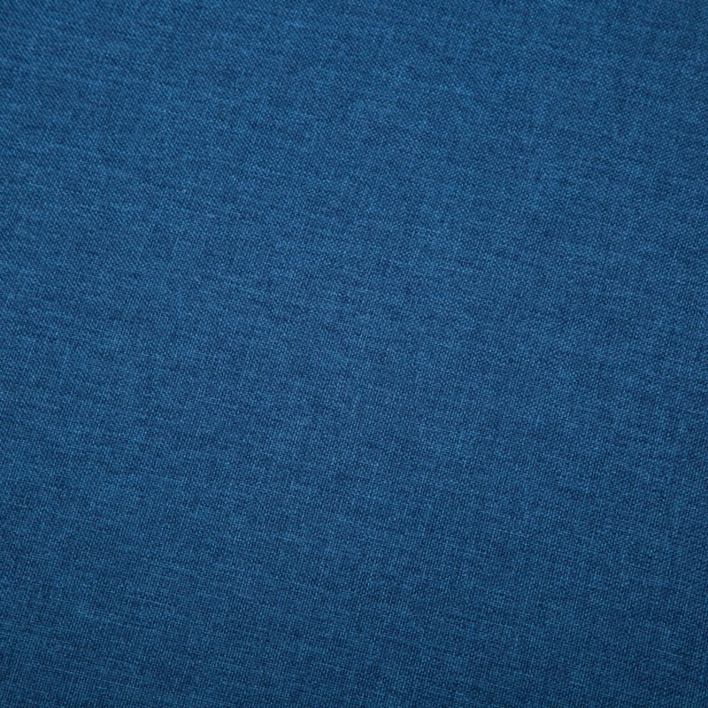 vidaXL L-alakú kék szövetkanapé 186 x 136 x 79 cm