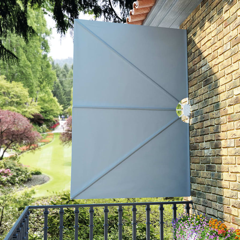 vidaXL szürke összecsukható terasz oldalárnyékoló 240 x 160 cm