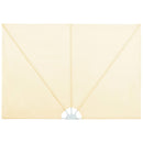 vidaXL krémszínű összecsukható terasz oldalárnyékoló 240 x 160 cm