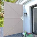 vidaXL krémszínű összecsukható terasz oldalárnyékoló 300 x 200 cm