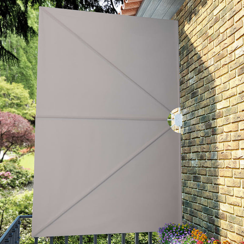 vidaXL krémszínű összecsukható terasz oldalárnyékoló 300 x 200 cm