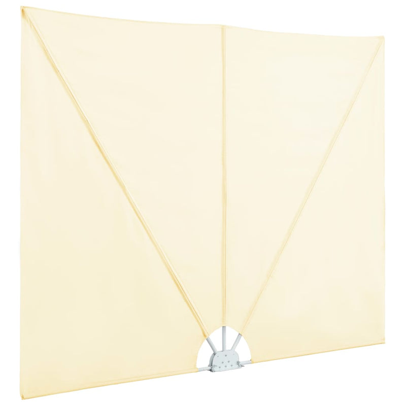 vidaXL krémszínű összecsukható terasz oldalárnyékoló 300 x 200 cm