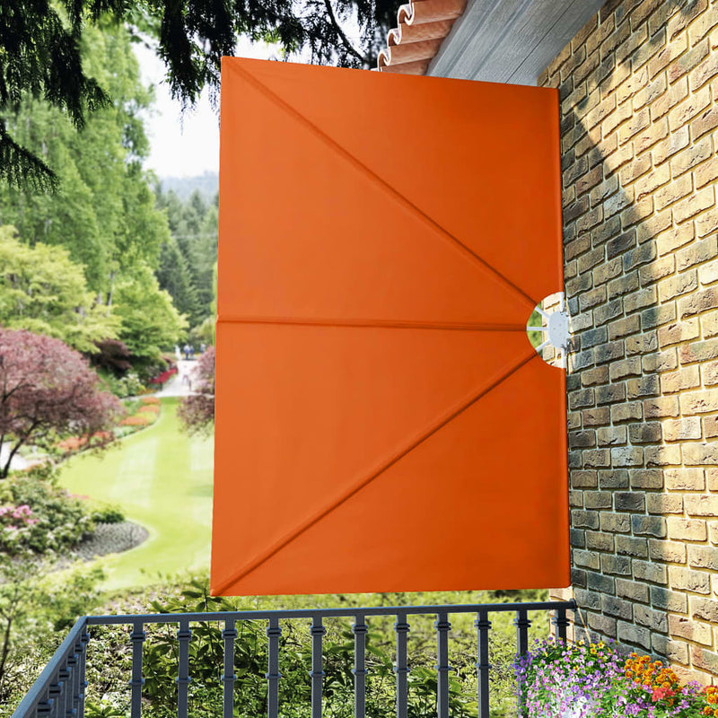 vidaXL terrakotta összecsukható terasz oldalárnyékoló 240 x 160 cm