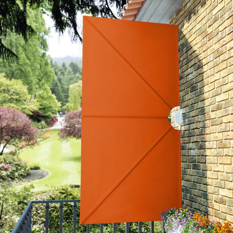 vidaXL terrakotta összecsukható terasz oldalárnyékoló 300 x 150 cm