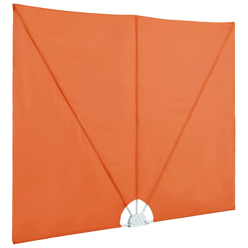 vidaXL terrakotta összecsukható terasz oldalárnyékoló 300 x 150 cm