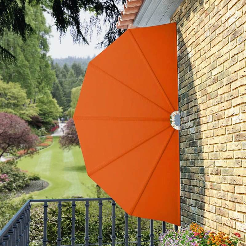 vidaXL terrakotta összecsukható terasz oldalárnyékoló 160 cm
