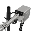 vidaXL automatikus motoros rozsdamentes acél grillnyárs 207x45x81 cm