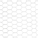 vidaXL ezüst horganyzott acél csirkeháló drótkerítés 25 x 1,5 m