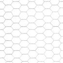 vidaXL ezüst horganyzott acél csirkeháló drótkerítés 25 x 1,2 m