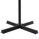 vidaXL antracitszürke kültéri napernyő alumíniumrúddal 500 cm