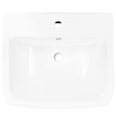 vidaXL Mosdó Fehér 53 x 44 x 37 cm Zöldített Cserép