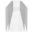 vidaXL horganyzott acél gabion magaságyás 540 x 90 x 100 cm