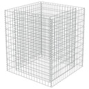 vidaXL horganyzott acél gabion magaságyás 90 x 90 x 100 cm
