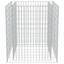 vidaXL horganyzott acél gabion magaságyás 90 x 90 x 100 cm