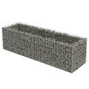 vidaXL horganyzott acél gabion magaságyás 180 x 50 x 50 cm