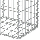 vidaXL 2 db horganyzott acél gabionkosár 30 x 30 x 40 cm