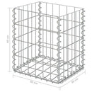 vidaXL 2 db horganyzott acél gabionkosár 30 x 30 x 40 cm