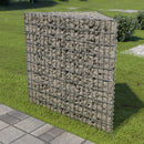 vidaXL horganyzott acél gabion magaságyás 75 x 75 x 100 cm
