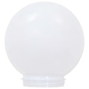 vidaXL 4 db napelemes kültéri LED gömblámpa, 15 cm RGB