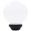vidaXL 4 db napelemes kültéri LED gömblámpa, 15 cm RGB
