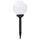 vidaXL 3 db napelemes kültéri LED gömblámpa, 20 cm RGB